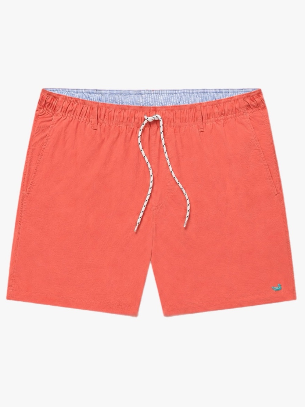 Southern Marsh Dockside Coral Men’s Size Large Swim Trunks with Drawstring